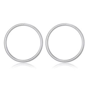 Front Facing Circle Hoop Earrings!